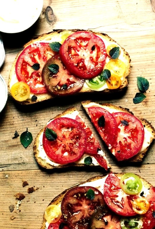 Three-Ingredient Tomato Sandwich A Cup of Jo